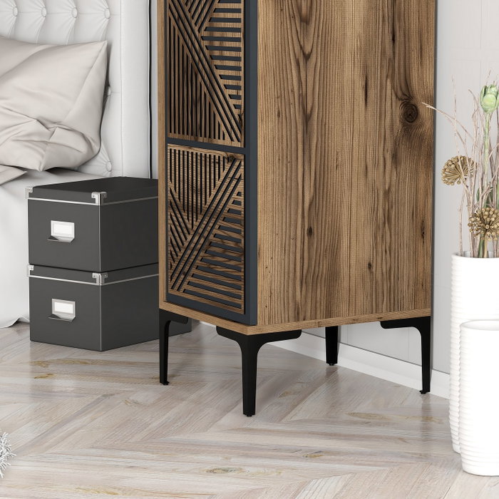 Hanah Home Kumsal P Nogal y Antracita